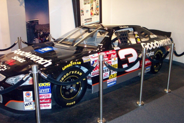 Car driven by the late Dale Earnhardt