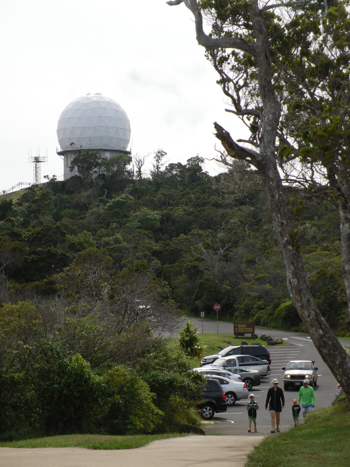 Pacific Missle Range Radar Installation