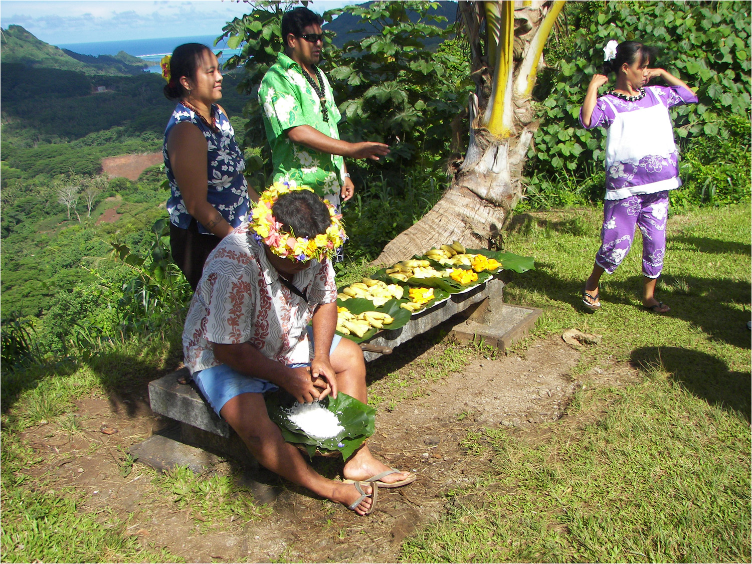 We also enjoyed a sampling of fresh tropical fruits