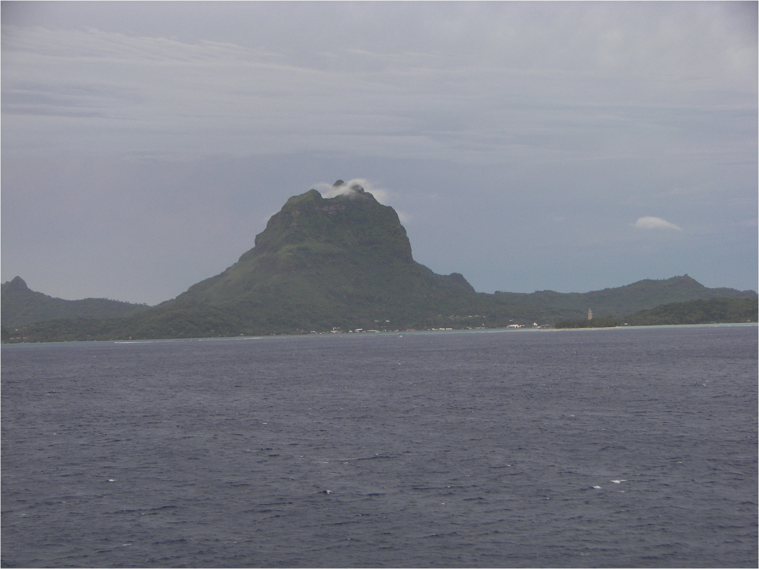 Heading towards Bora Bora 5:30 PM Tuesday evening