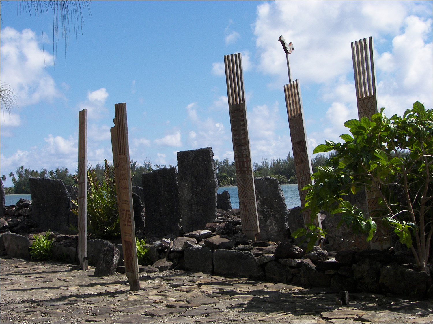 Receiving instruction about the Marae's which were sacred meeting areas and included both animal and human sacrifices.