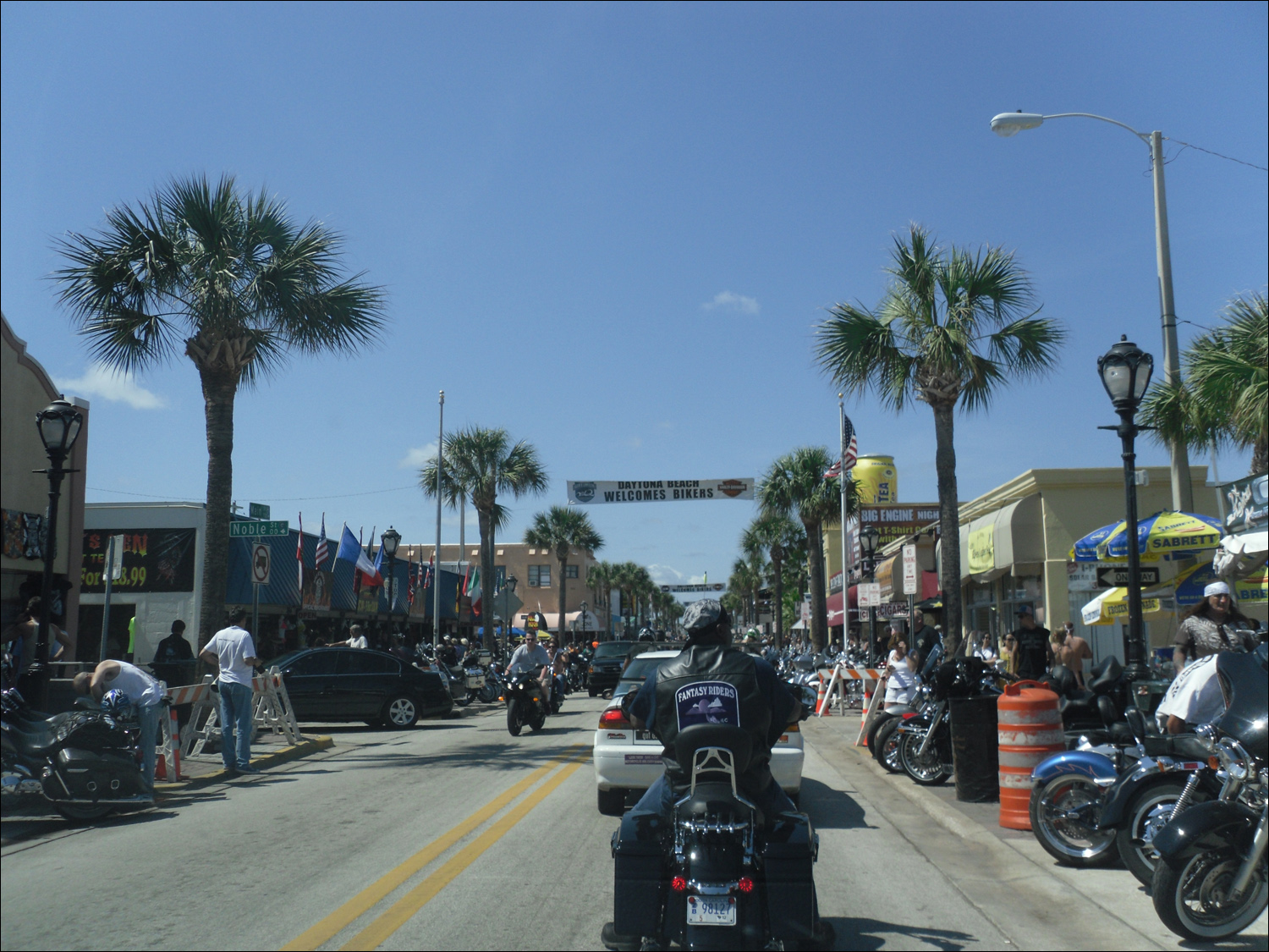 Final day of Biker Week at Daytona Beach
