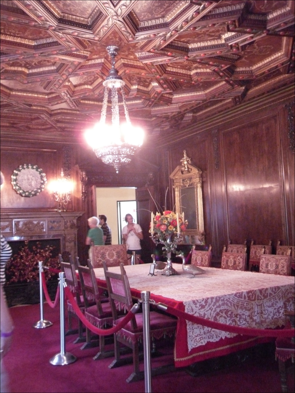 John & Mabel Ringling Museum-Ca' d'Zan mansion-formal dining room