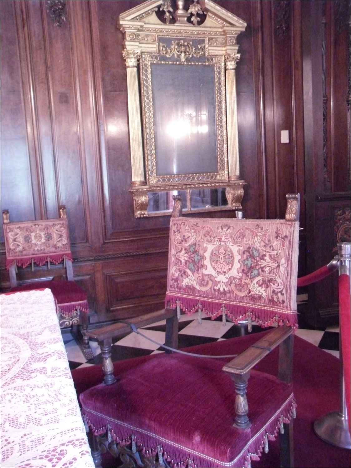 John & Mabel Ringling Museum-Ca' d'Zan mansion-formal dining room