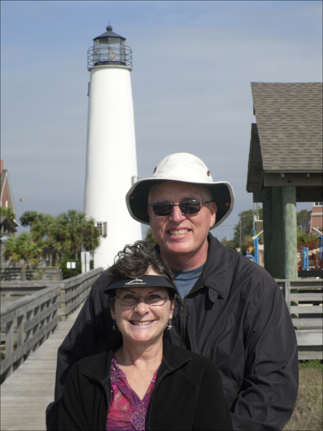 Bob & Kath @St George Island lighthouse