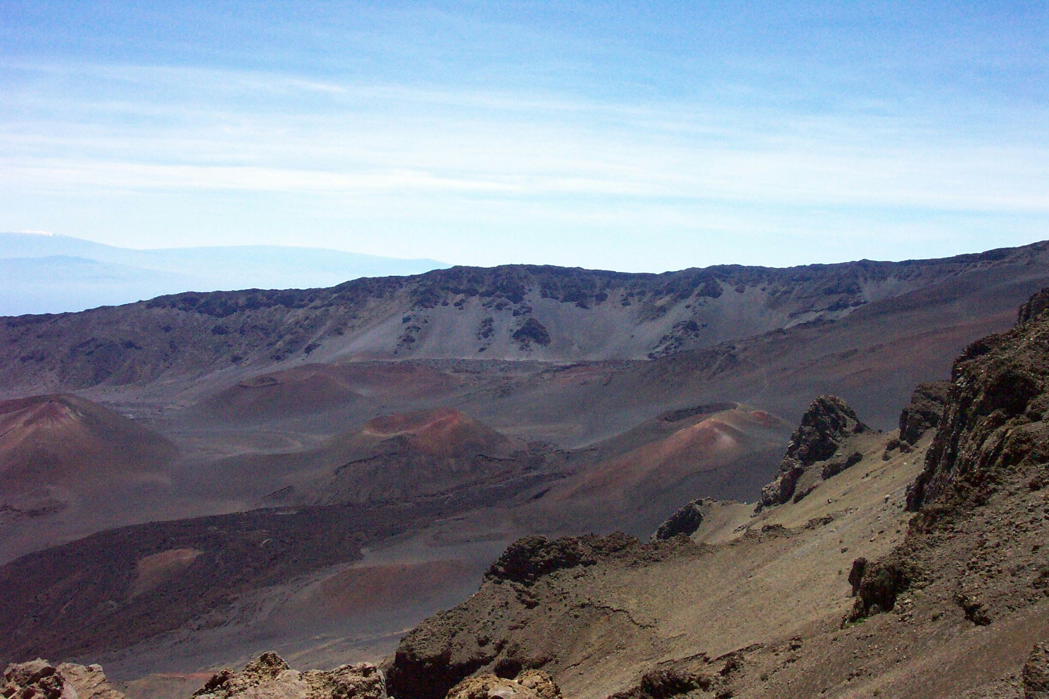 Views near top of Mt. Haleakala