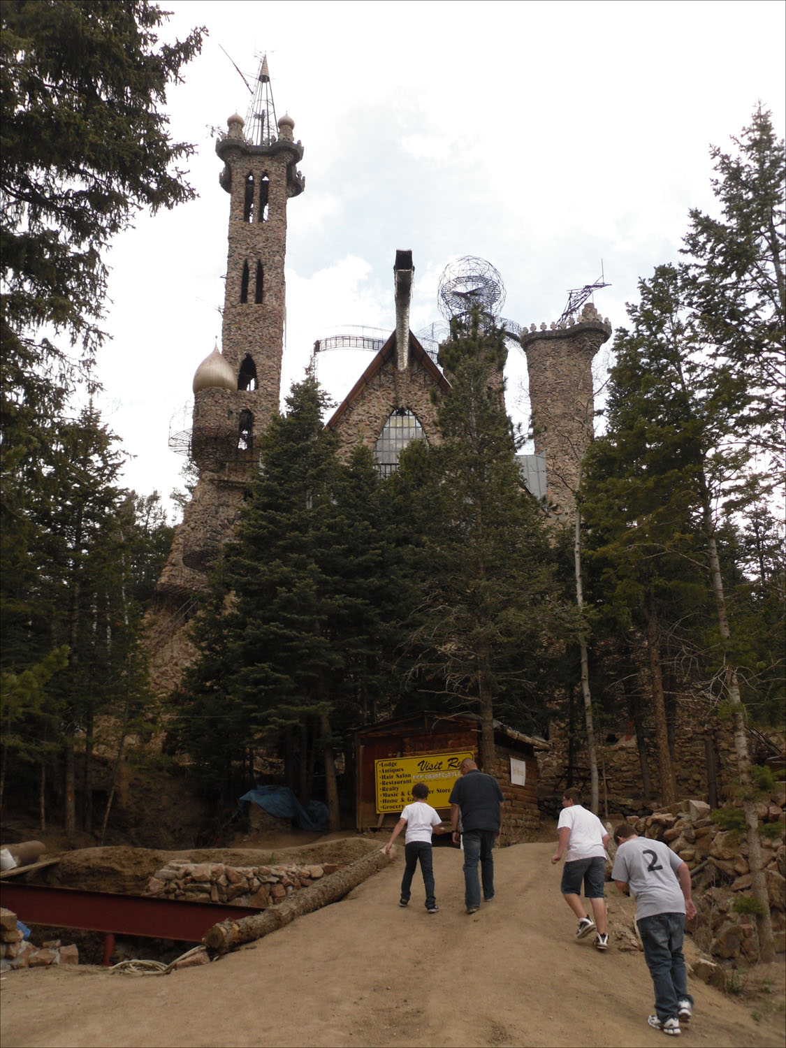 Bishop's Castle in Colorado