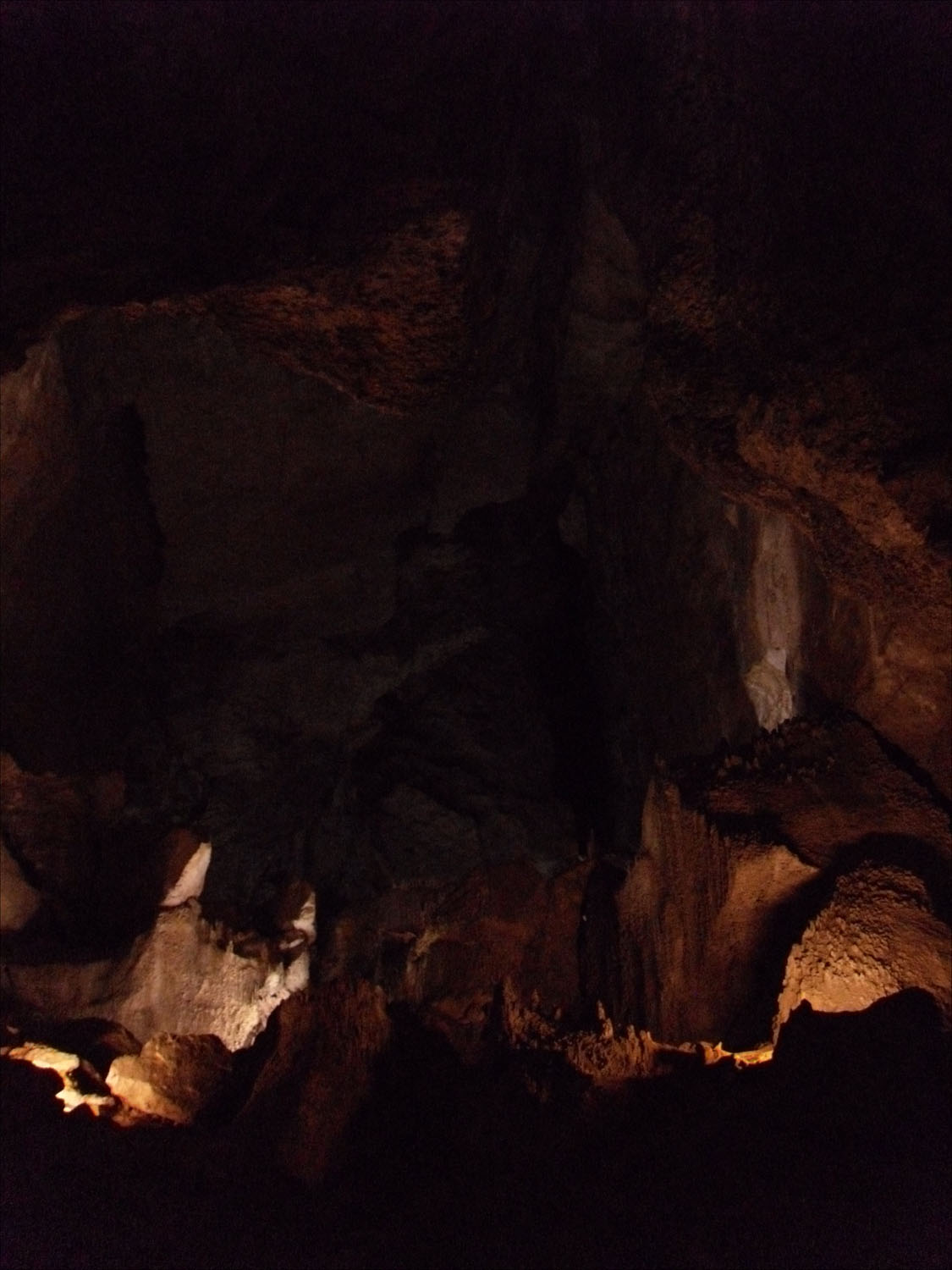 Carlsbad Caverns, NM-The Big Room 755 feet below the surface