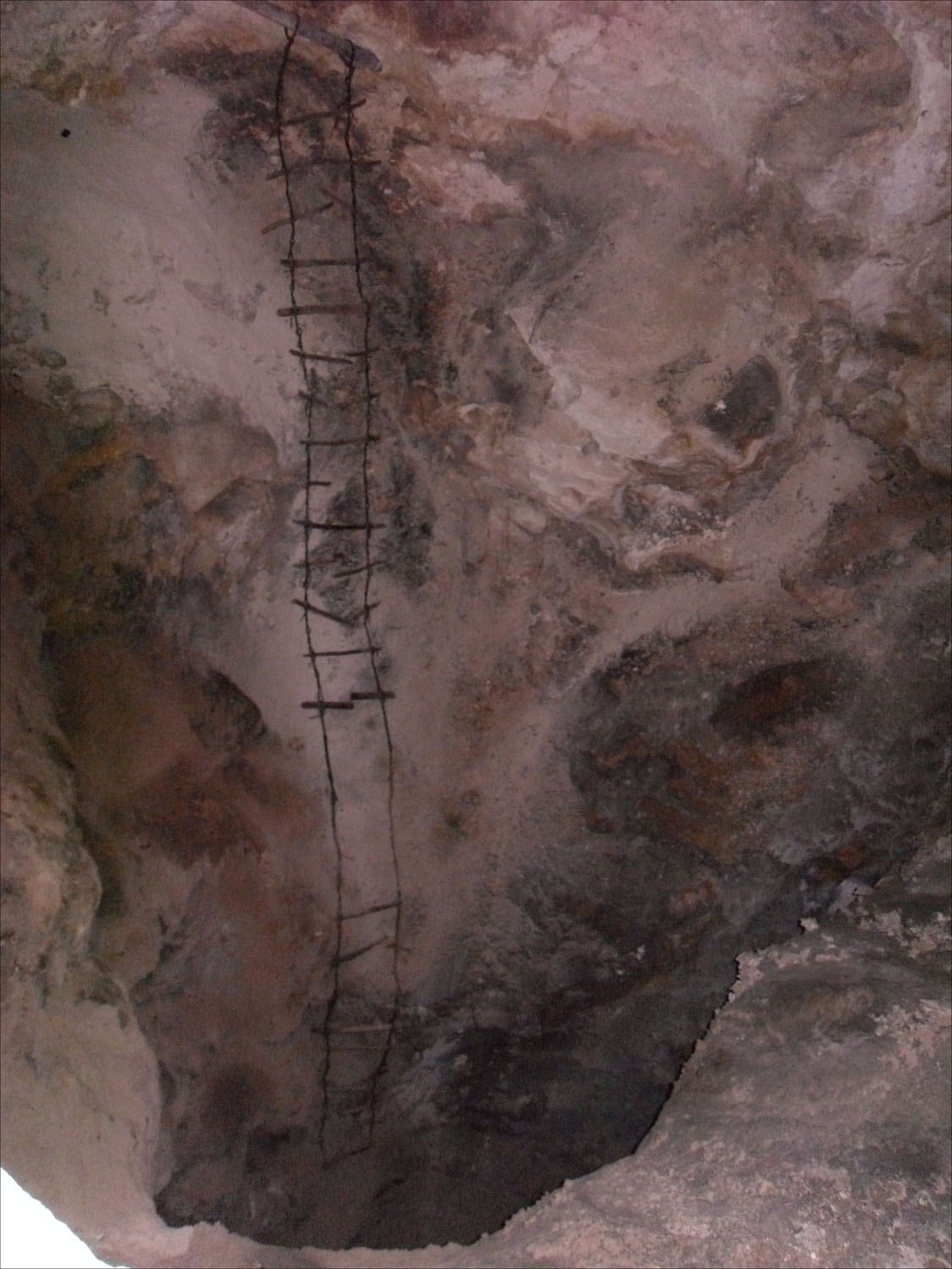 Carlsbad Caverns, NM-one of several deep pits