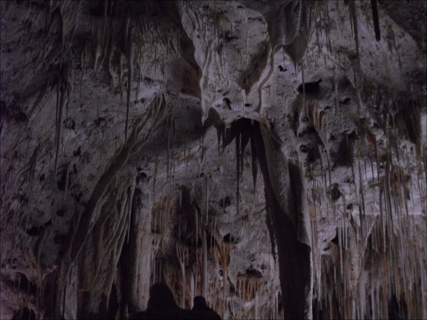 Carlsbad Caverns, NM-miniature cave, about 5 ft high