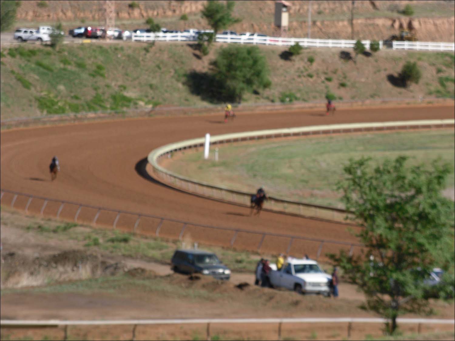 Ruidoso, NM-Ruidoso Downs Casino & Horse Race Track-early morning workouts