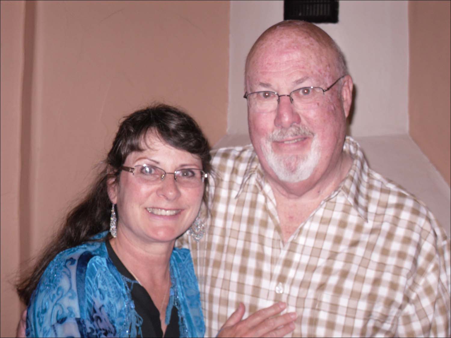 Santa Fe, NM-Dad & me out to dinner