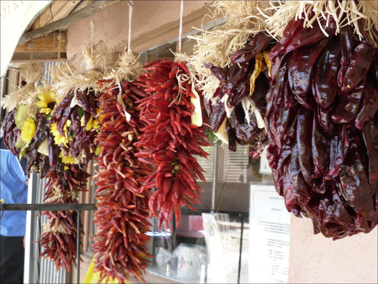 Chimayo, NM-sanctuary-dried chiles