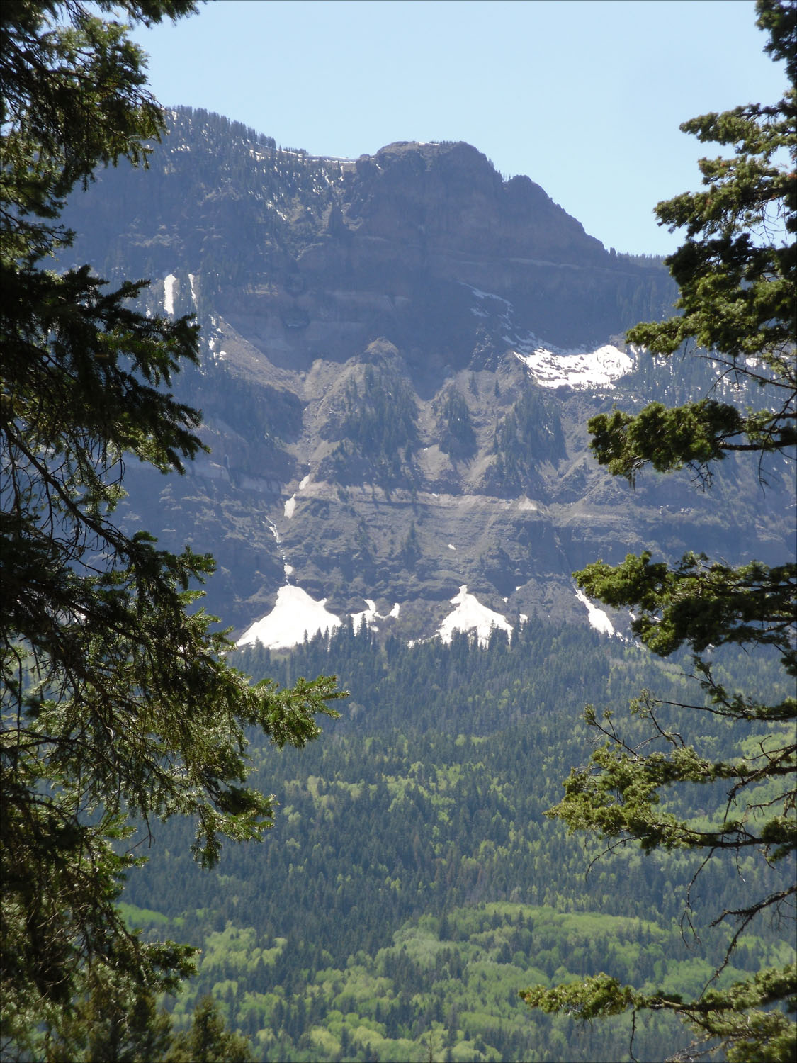 Treasure Falls, NM-views from the trail to the falls