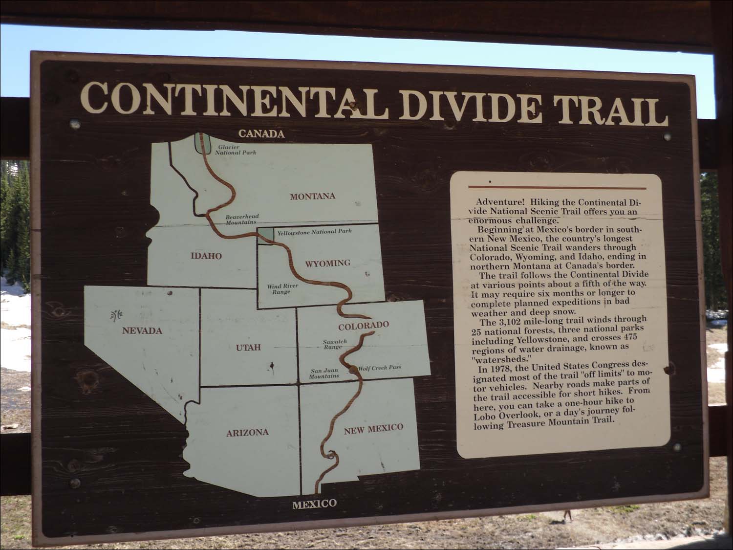 Continental Divide, CO-Wolf Creek Pass