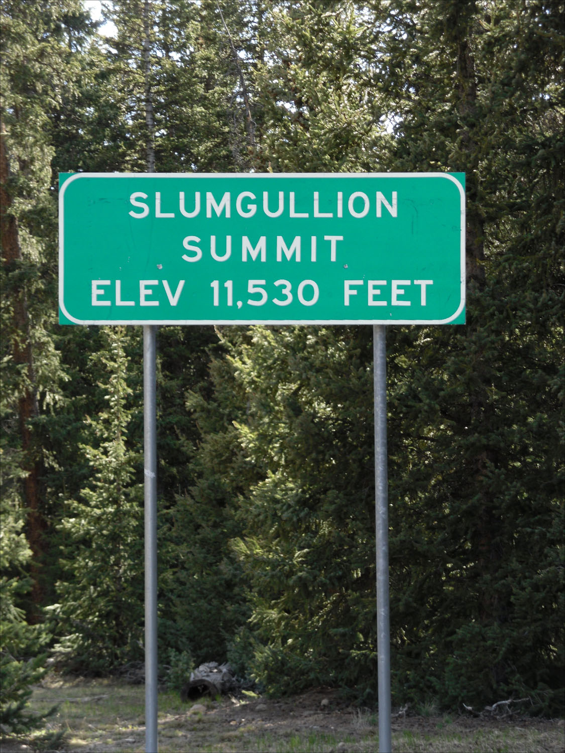 Near Lake City, CO-Slumgullion Pass