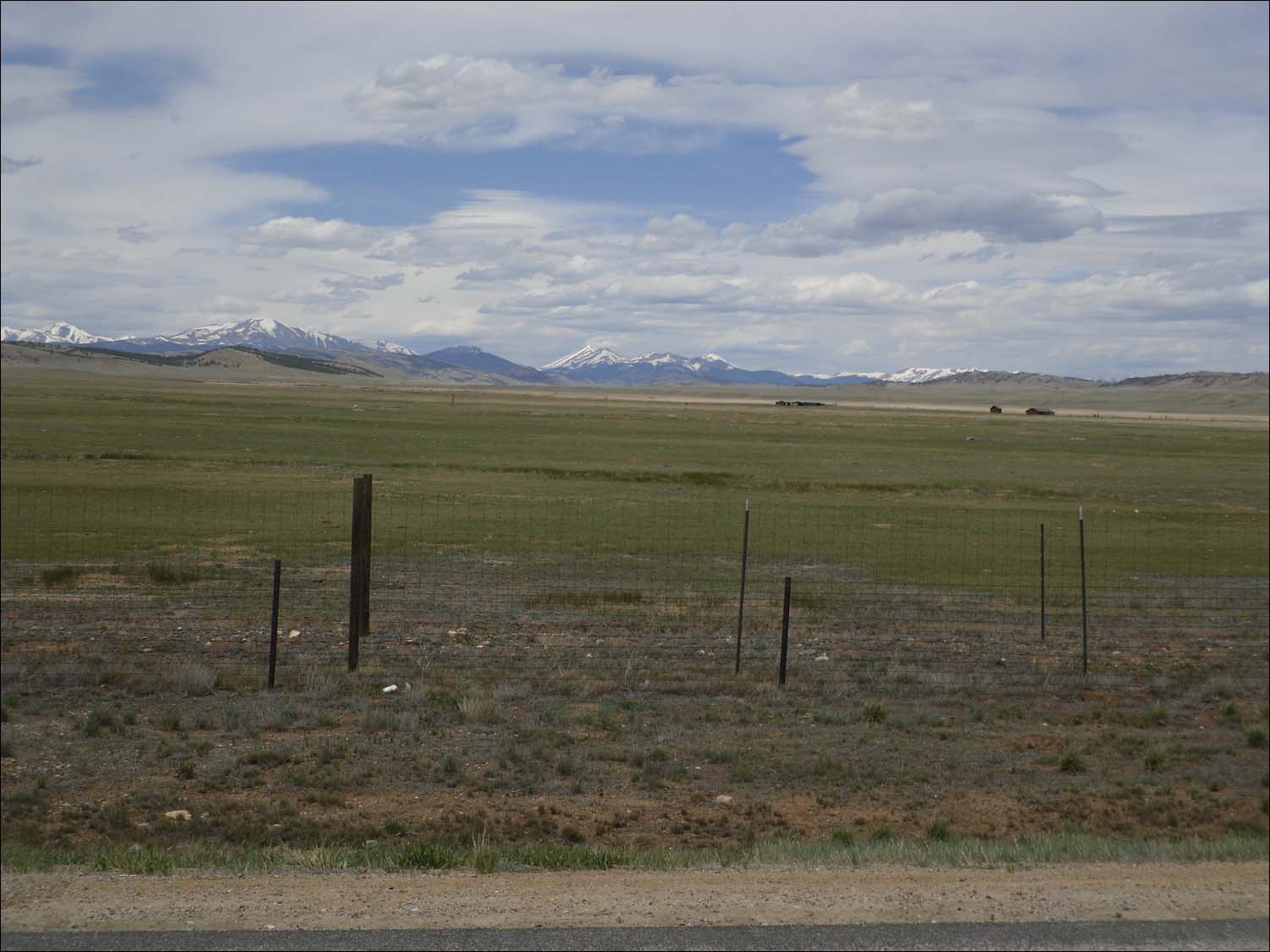 mountains in distance
