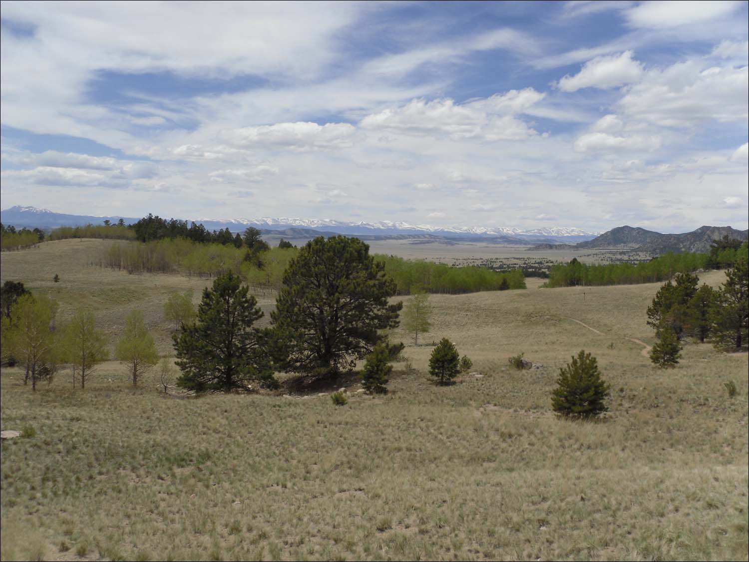 South Park Vicinity, CO-the "presidential range"-note peak names