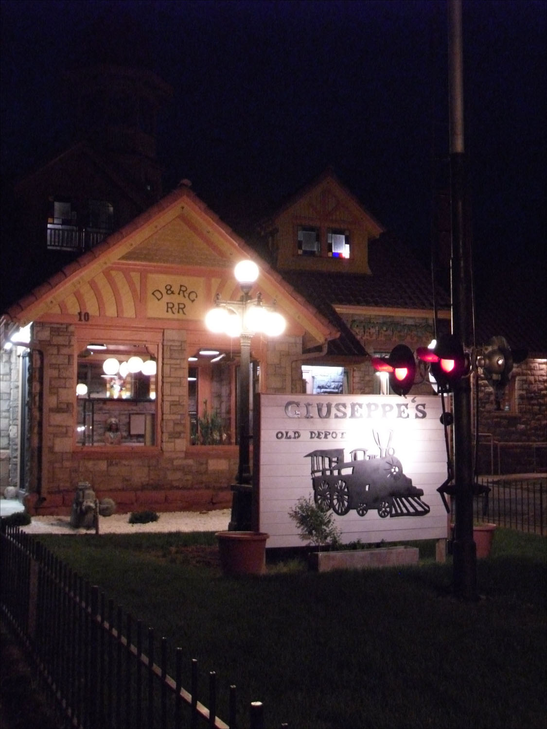 Dinner at The Depot, Colorado Springs, CO