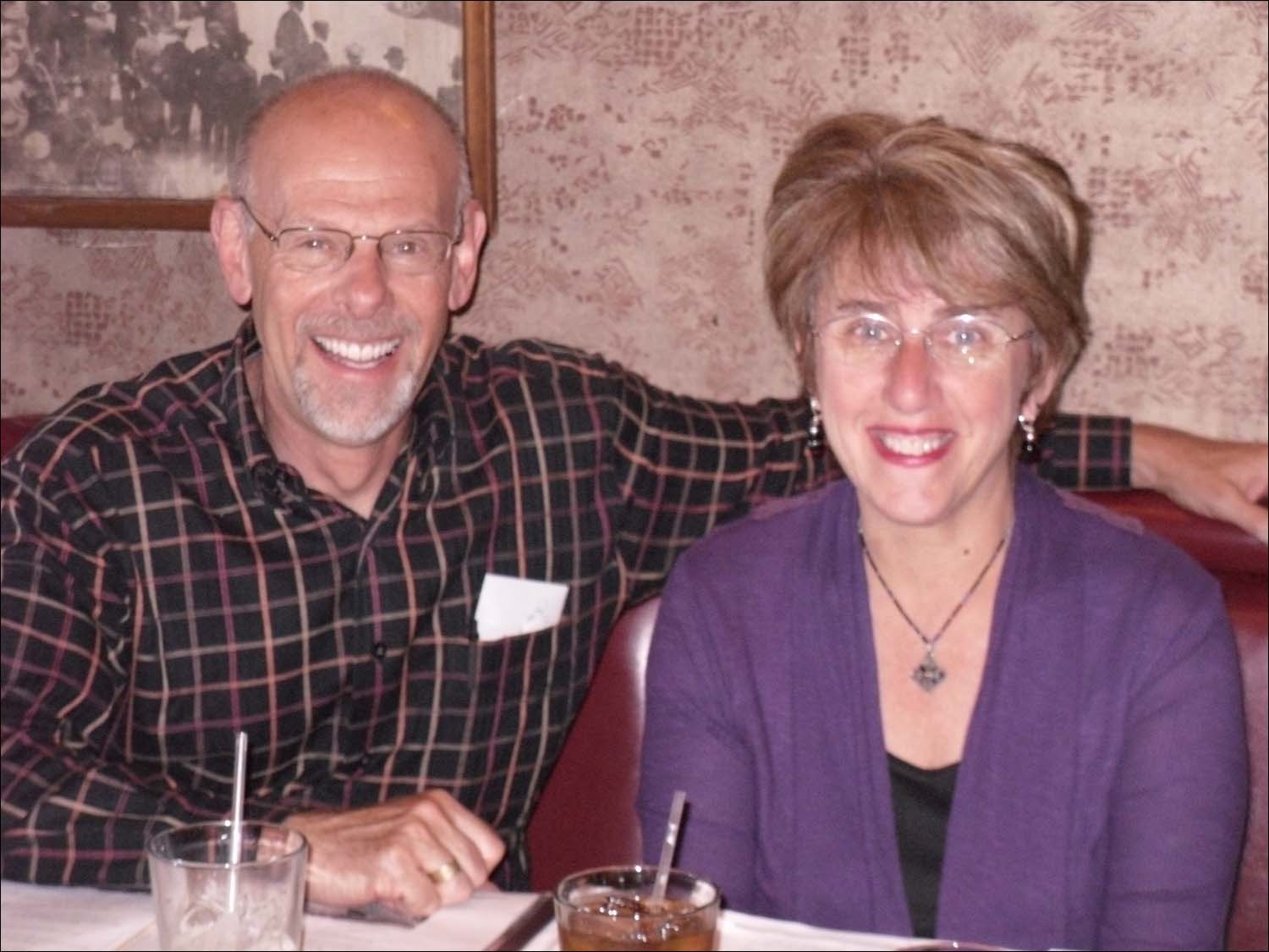 Dinner at The Depot, Colorado Springs, CO-friends of Dad