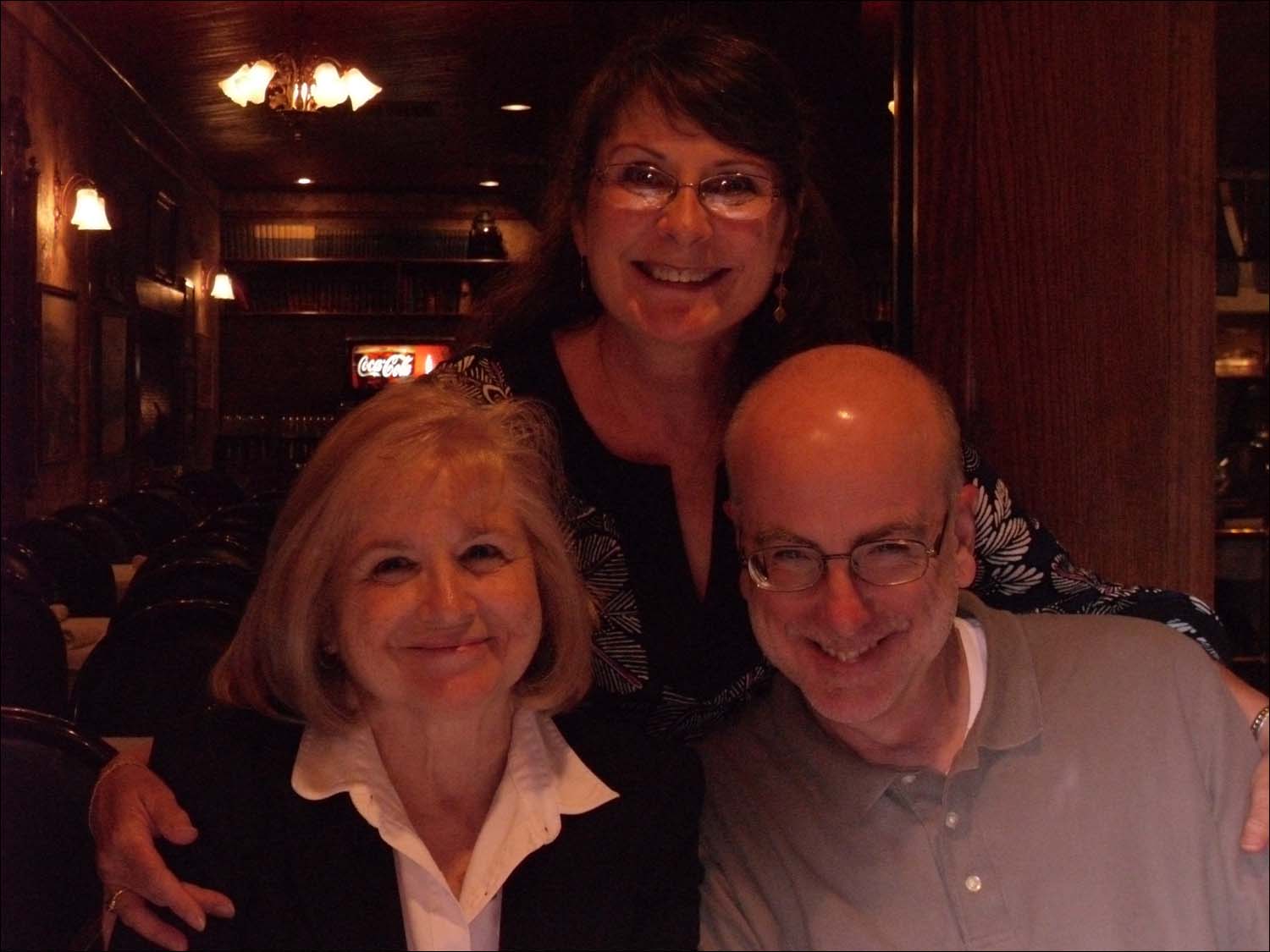 Dinner at The Depot, Colorado Springs, CO-Kath, cousin John and Ginny (wife)