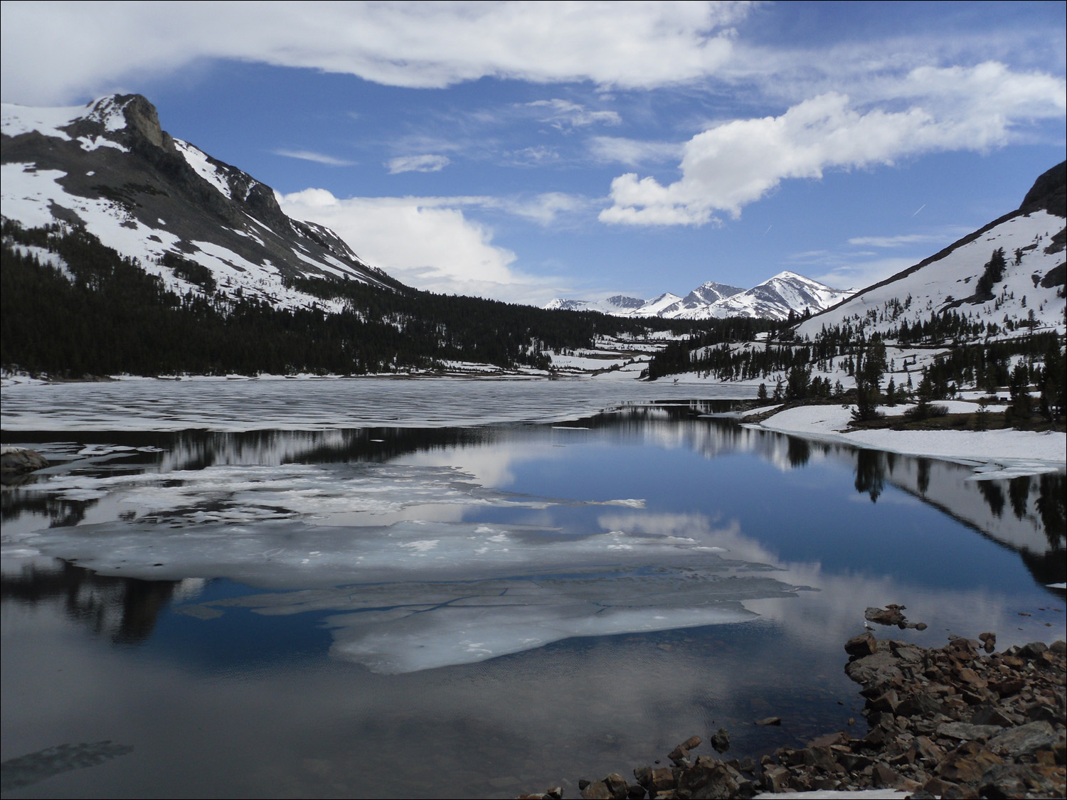 Views of Tioga Lake