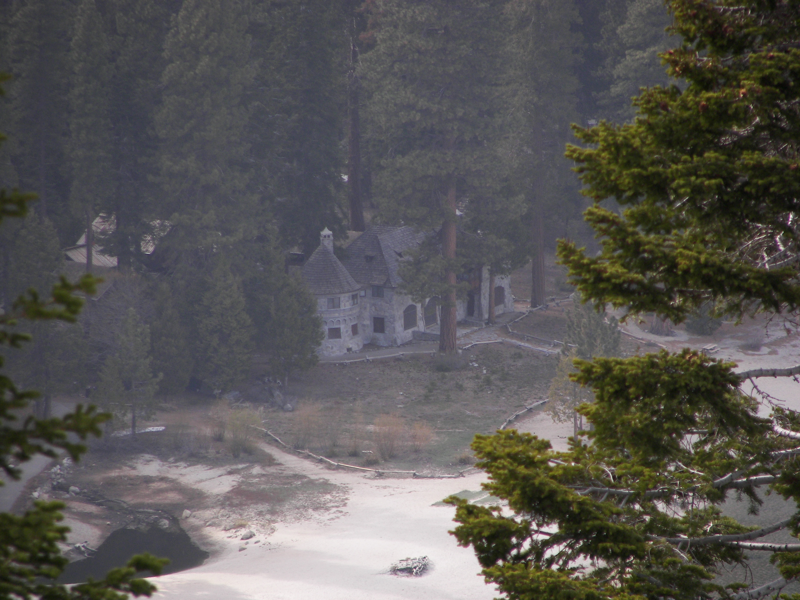 Vikingsholm on shore of Emerald Bay