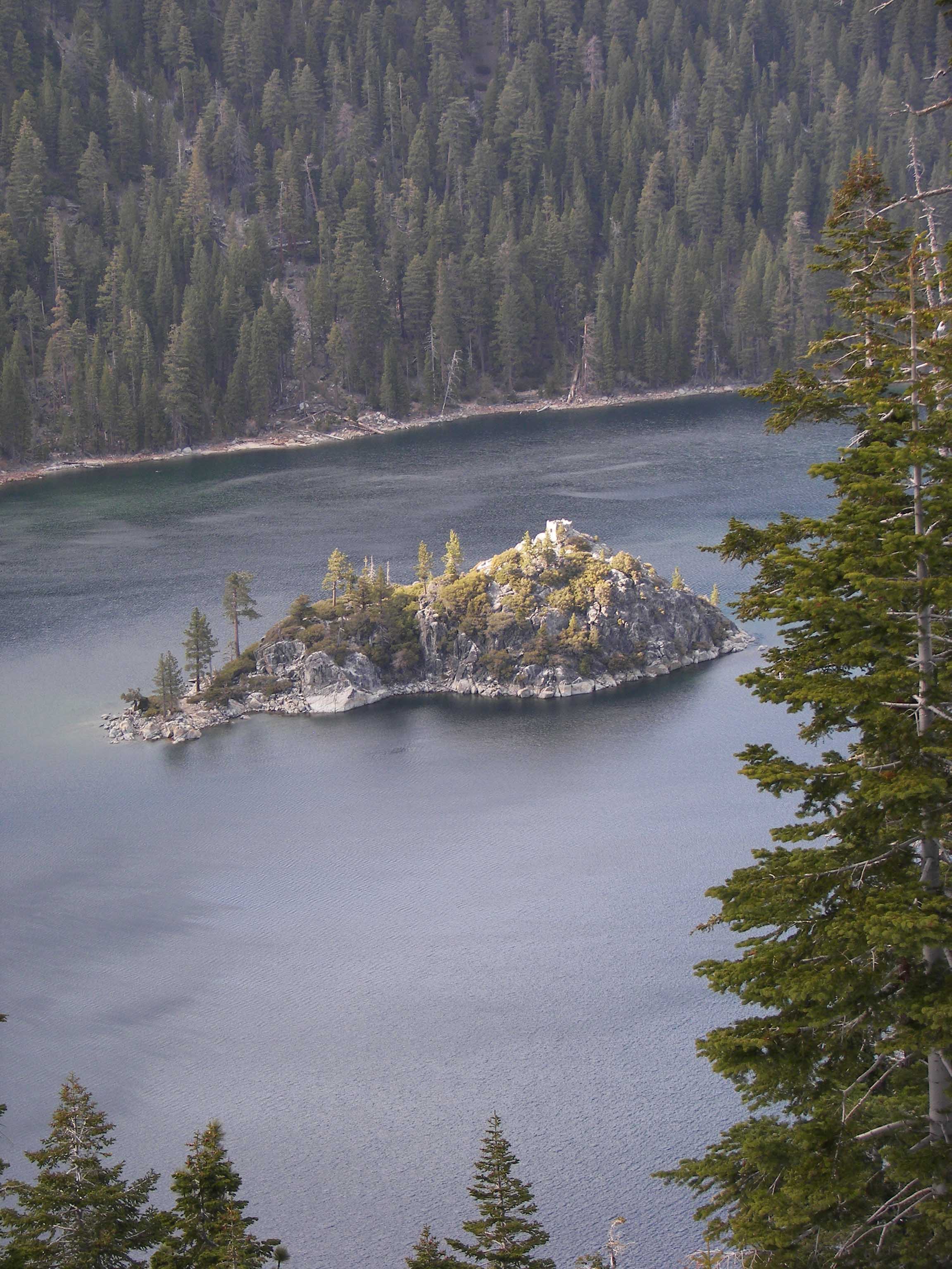 Fannette Island in Emerald Bay