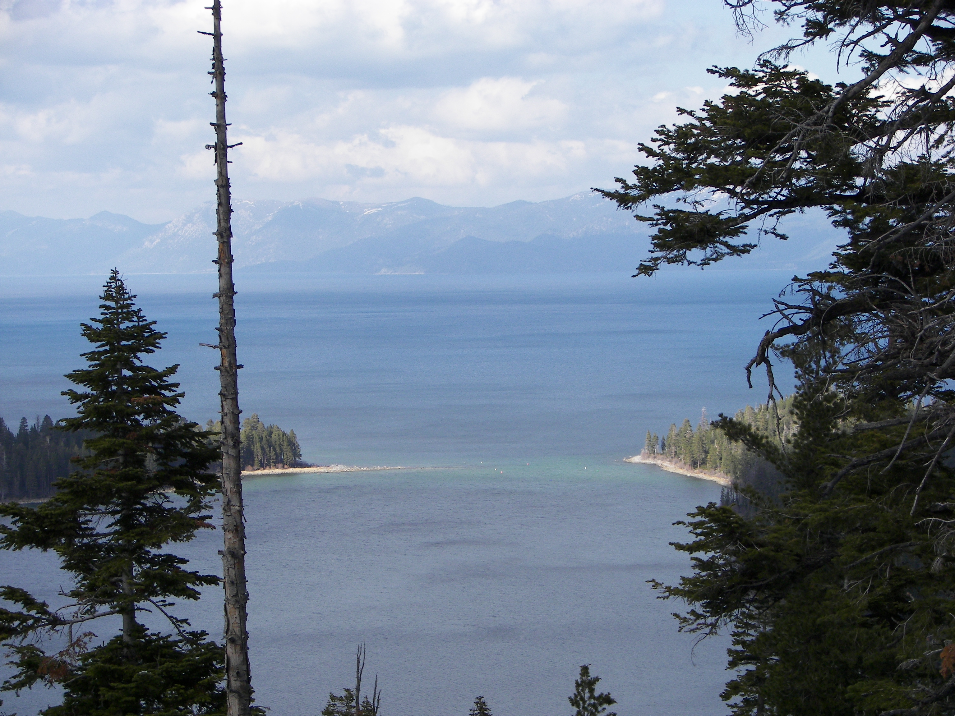 View of Lake Tahoe from Emerald Bay