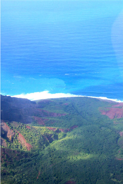 Helicopter tour pics- Kalalau Valley