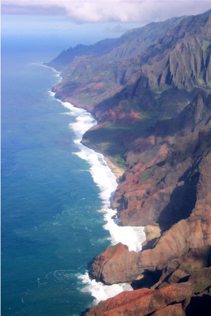 Helicopter tour pics- Napali coast