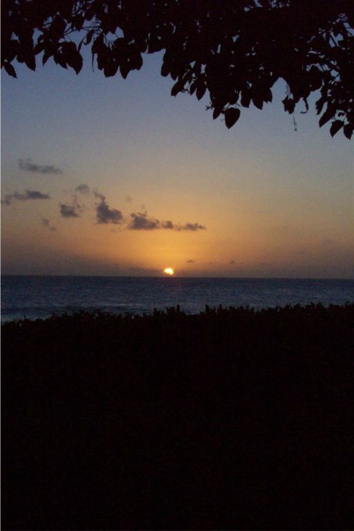 First sunset at Poipu