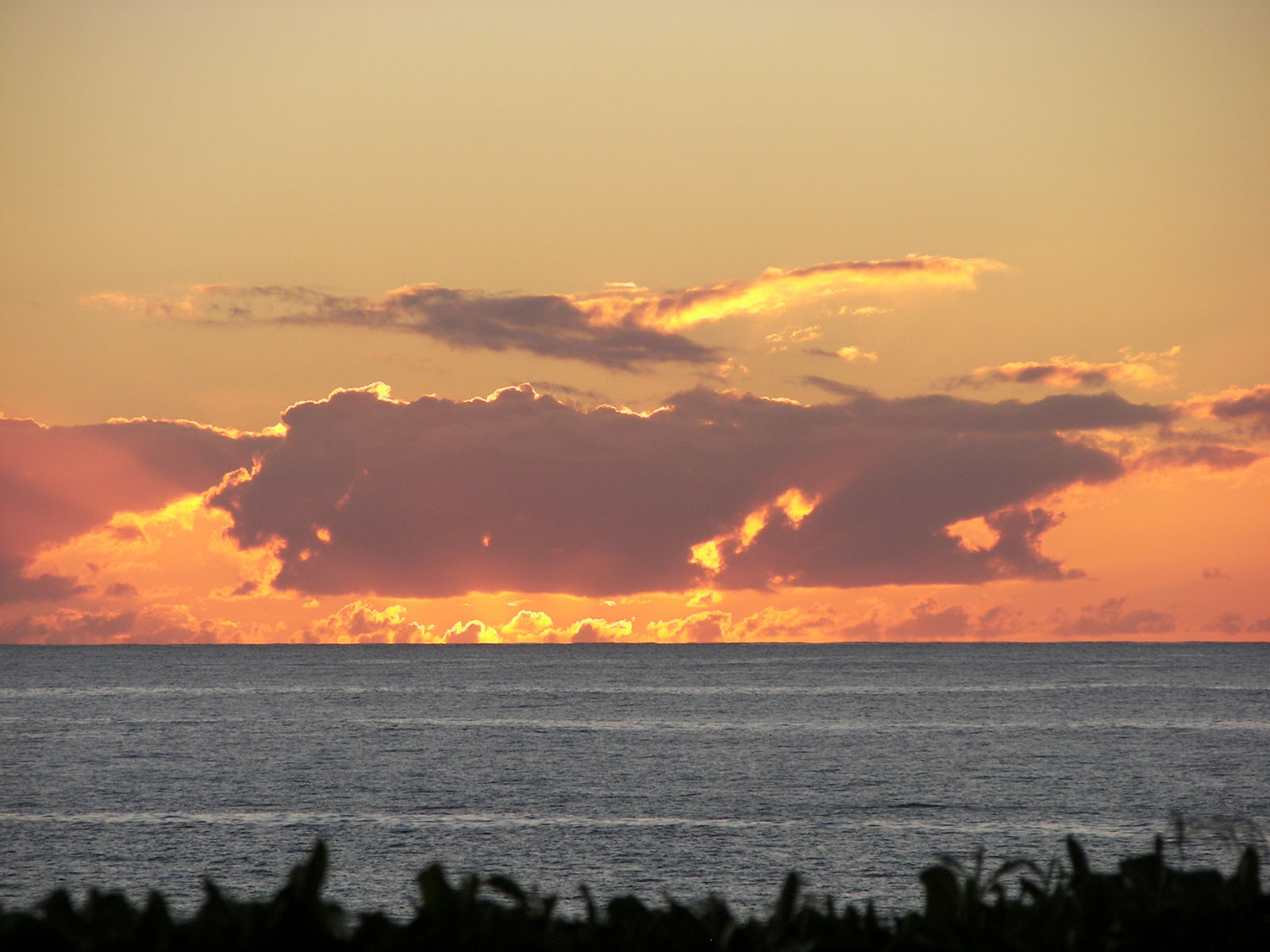 Fantastic sunset clouds