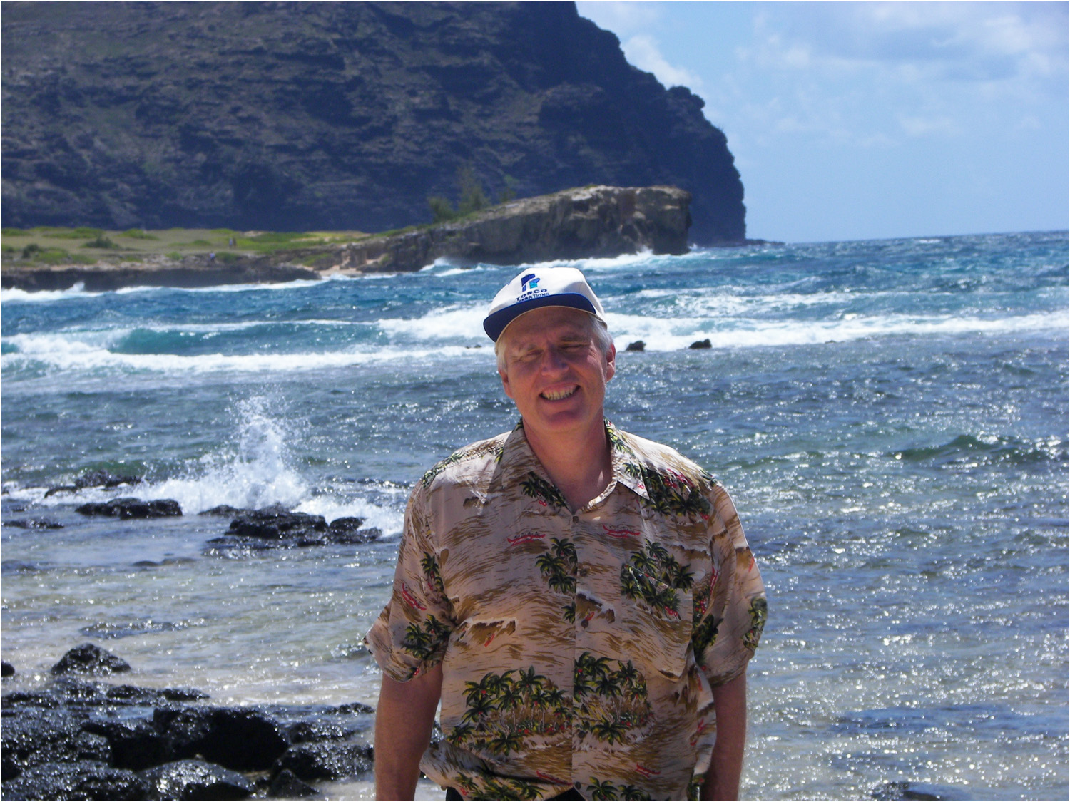 Bob at Maha'ulepu Beach.