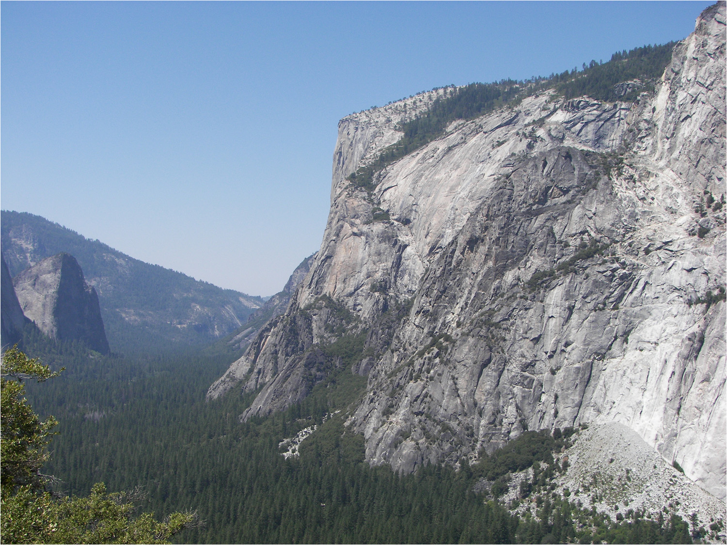 Glacier Point Hike-El Capitan profile