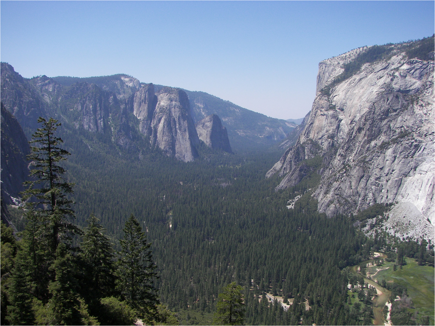 Glacier Point Hike-El Capitan profile