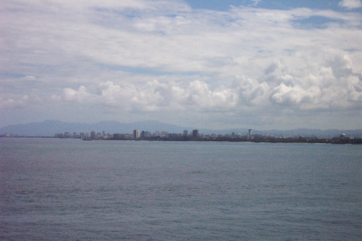 Arriving in Puerto Rico