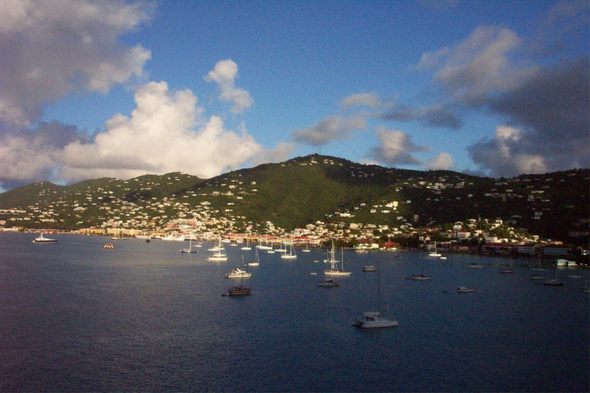 Arriving in St Thomas