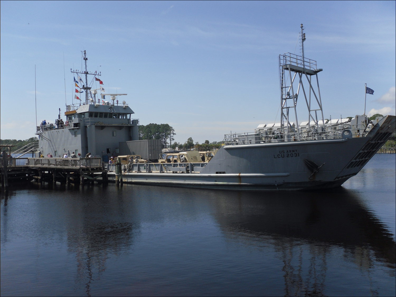 US Army LCU (Landing Craft Unit) New Orleans