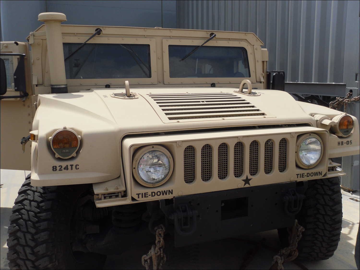 Humvee's aboard the US Army LCU (Landing Craft Unit) New Orleans