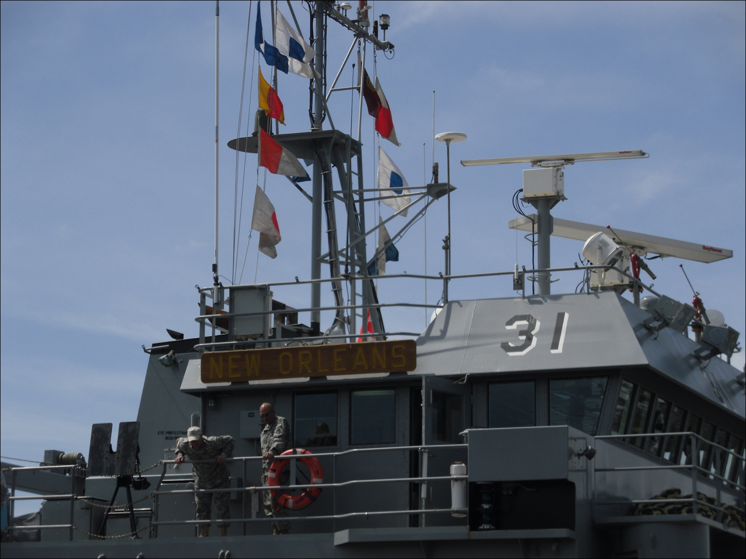 US Army LCU (Landing Craft Unit) New Orleans