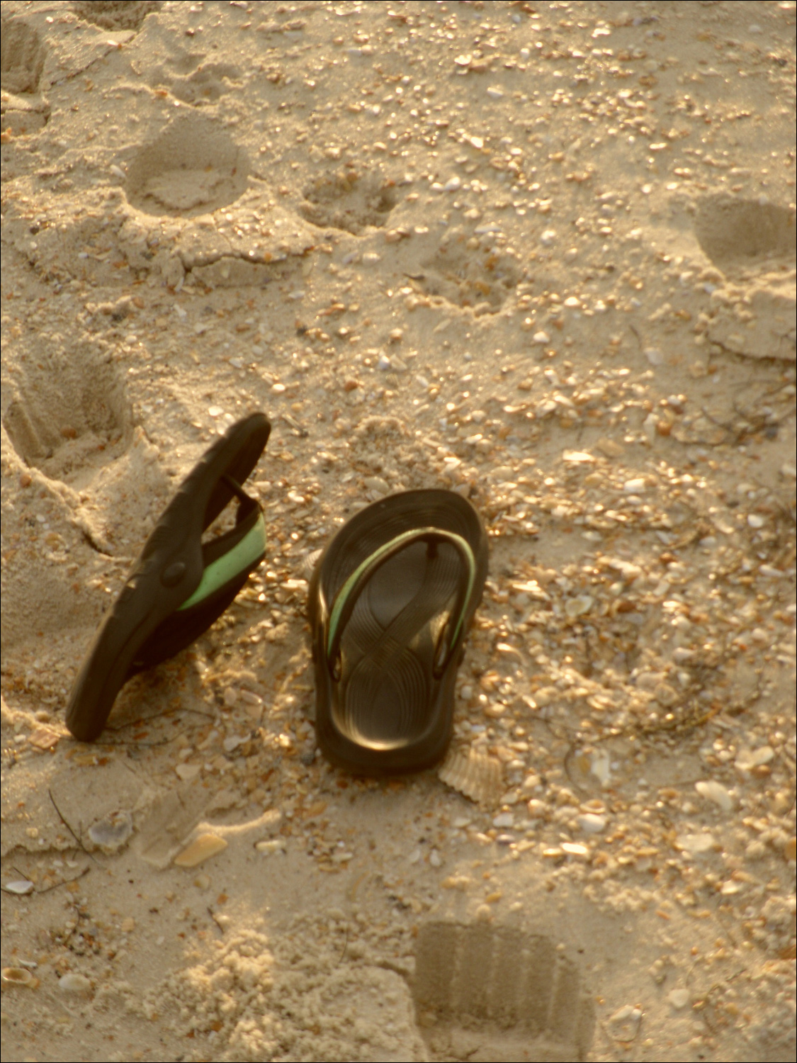 St George Island beach at sunset