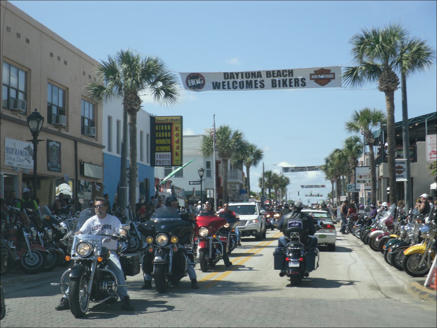 Final day of Biker Week at Daytona Beach