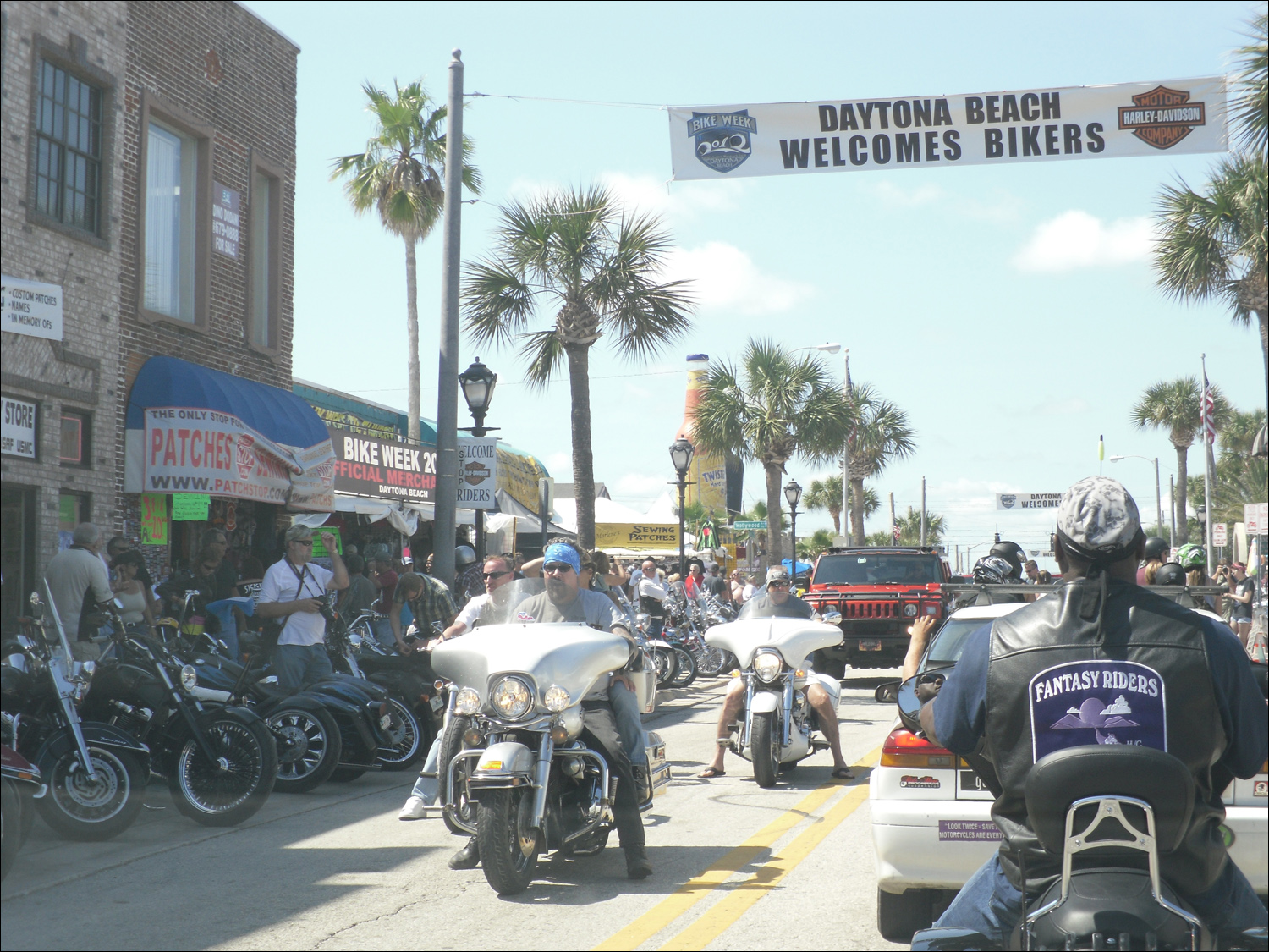 Final day of Biker Week at Daytona Beach