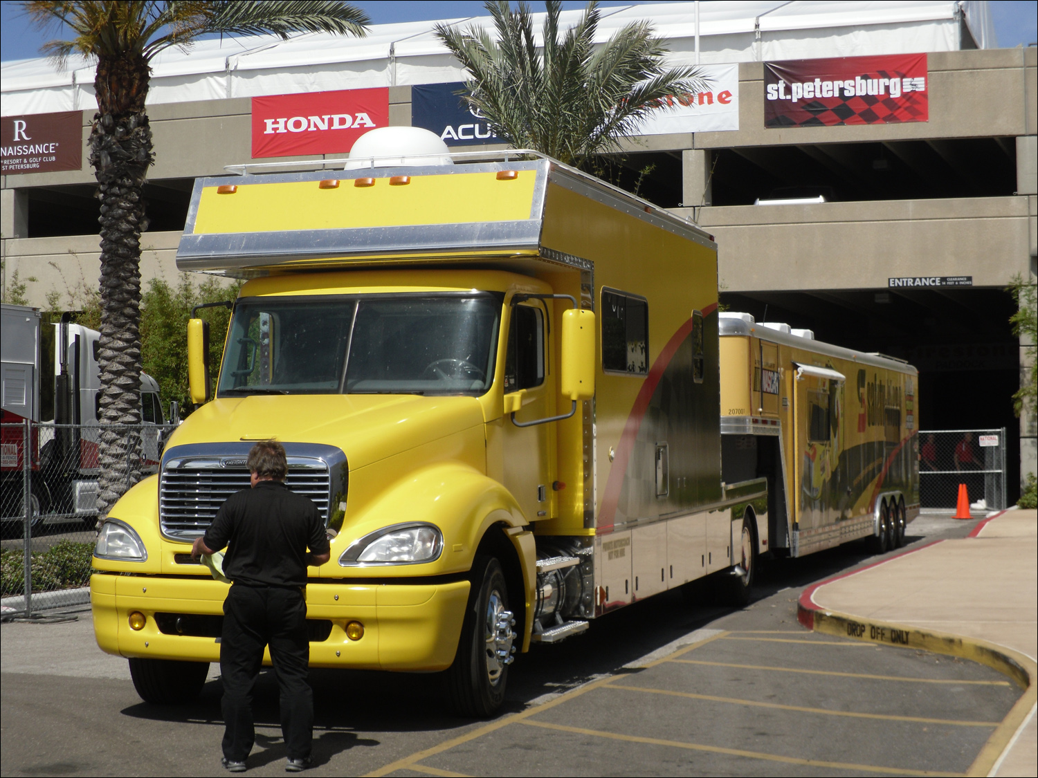 Dali Museum @St. Pete-Gran Prix car trailers