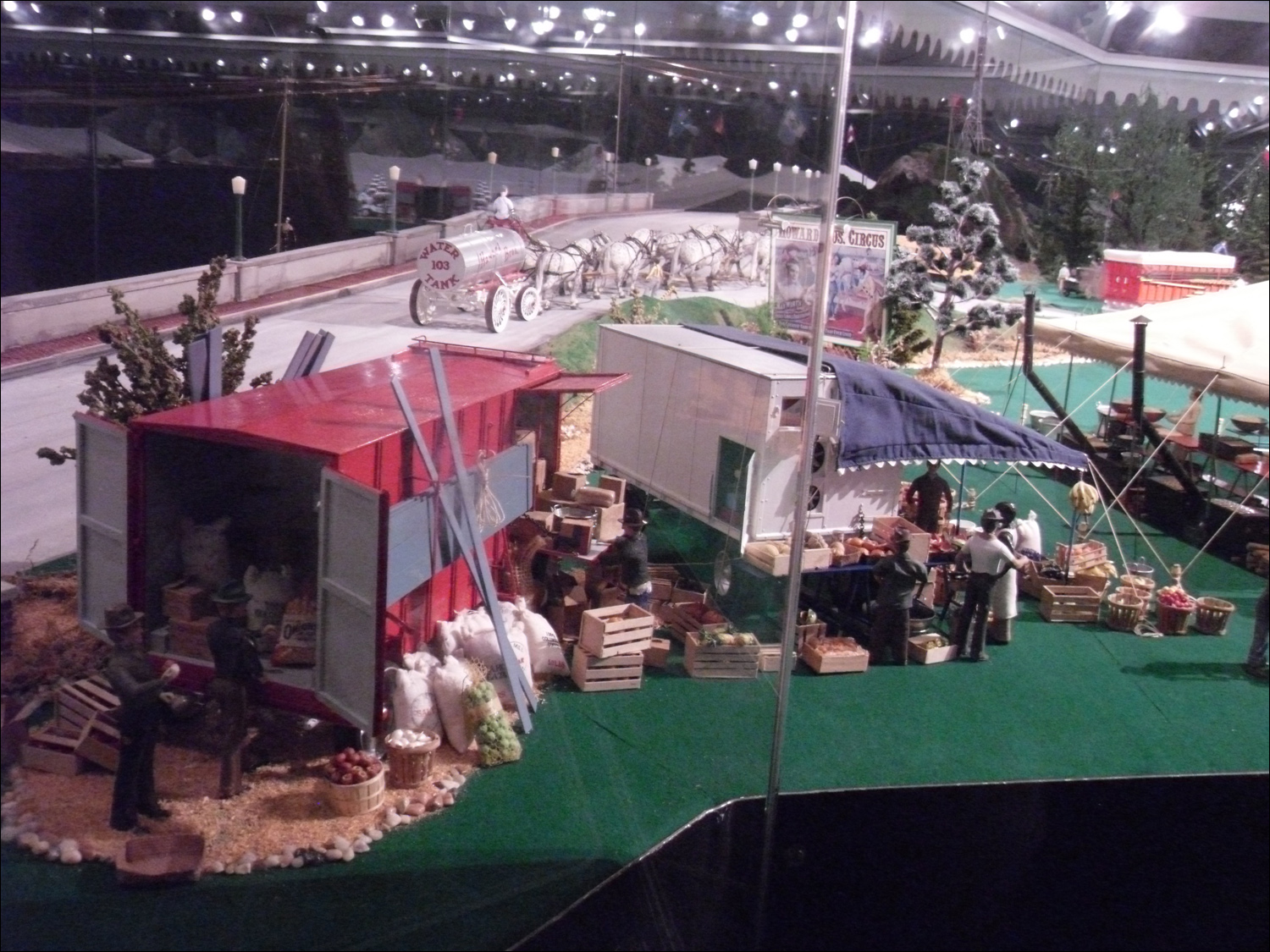 John & Mabel Ringling Museum-miniature (3500 sq ft) big top