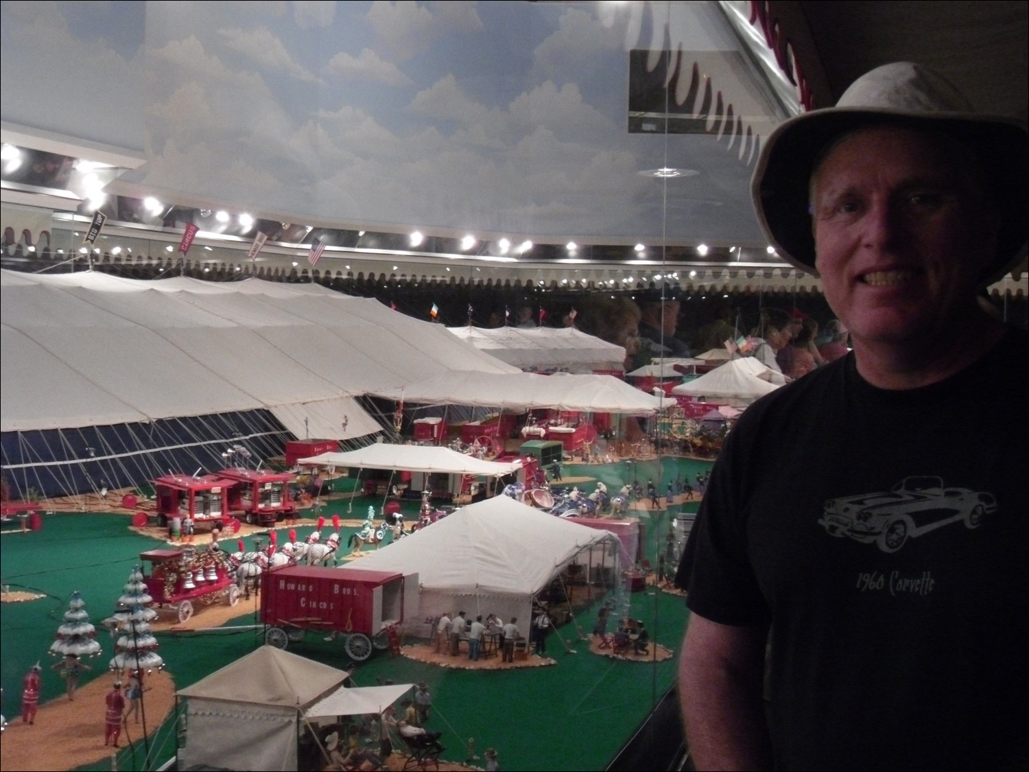 John & Mabel Ringling Museum-miniature (3500 sq ft) big top