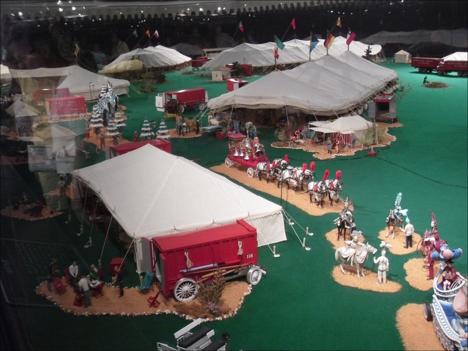 John & Mabel Ringling Museum-miniature (3500 sq ft) big top