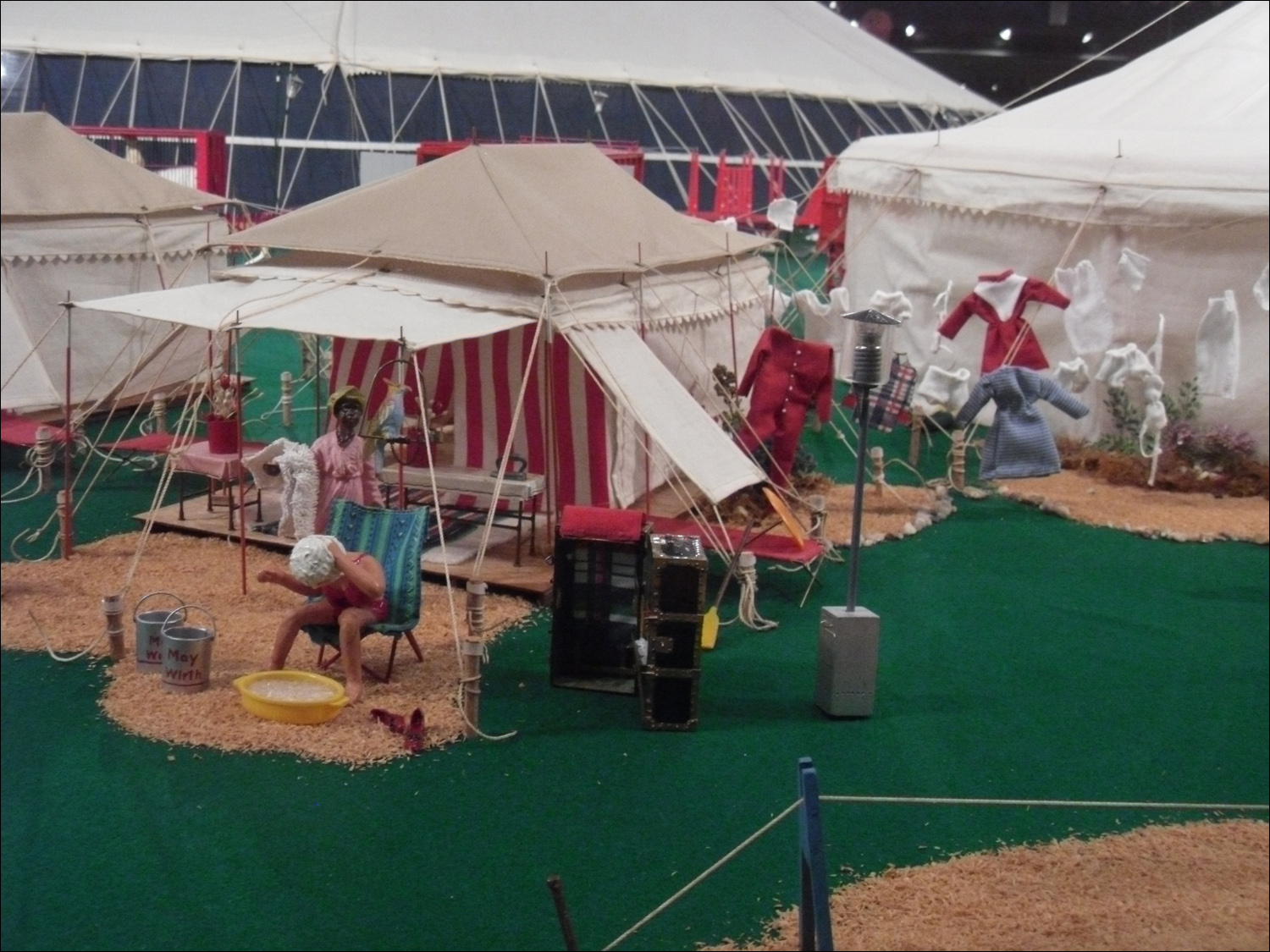 John & Mabel Ringling Museum-miniature (3500 sq ft) big top