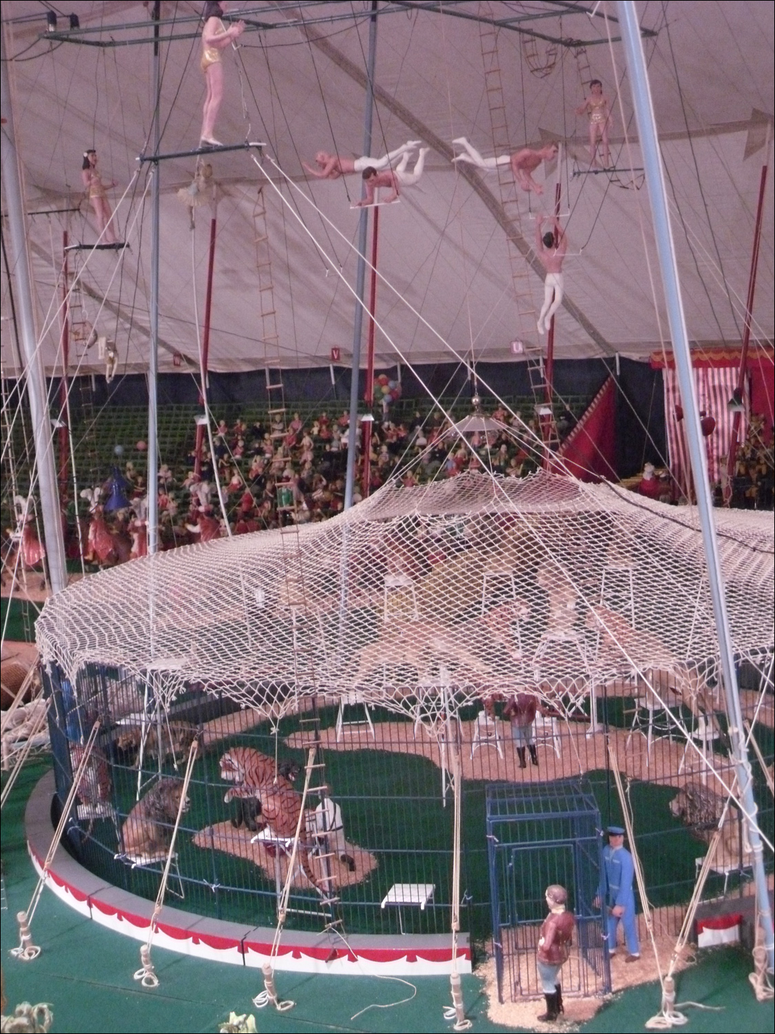 John & Mabel Ringling Museum-miniature (3500 sq ft) big top